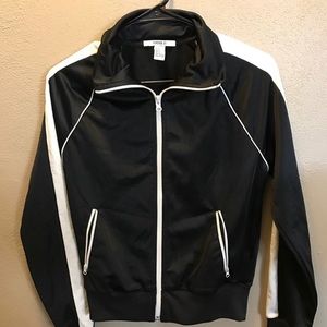 Black sweat jacket